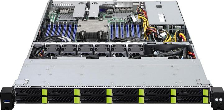 Actual product image AsRock Barebone 1U Single Socket SP5 1U12E-GENOA/2L2T