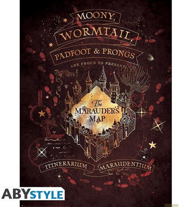 Produktbild ABYstyle Harry Potter - Karte des Rumtreibers Wappen