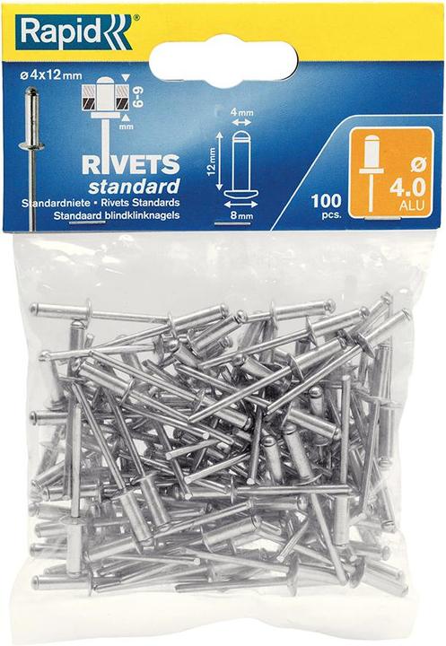 Produktbild Rapid Standard Blindniete Ø 4,0 x 12 mm