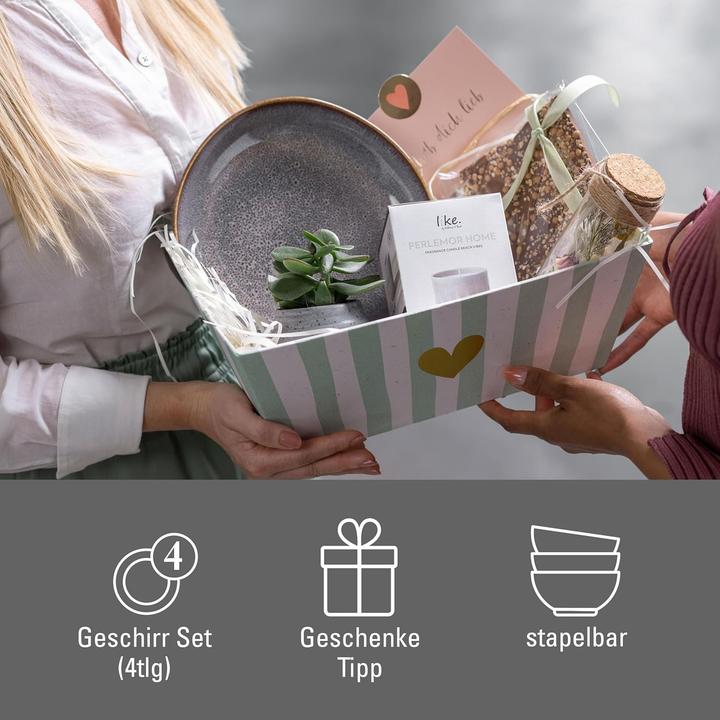 Produktbild Like. by Villeroy & Boch like Villeroy & Boch Lave beige Tafelset 4tlg (4 Stk.)