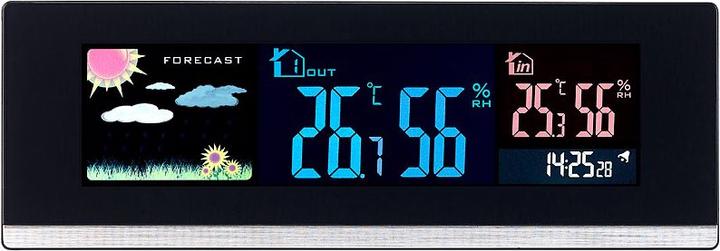 Actual product image Infactory Table weather station with wireless outdoor sensor