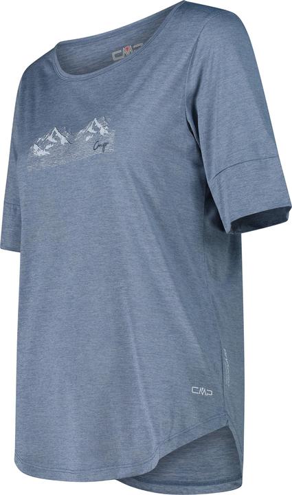 Actual product image CMP Campagnolo Women's Light Melange T-Shirt (44)
