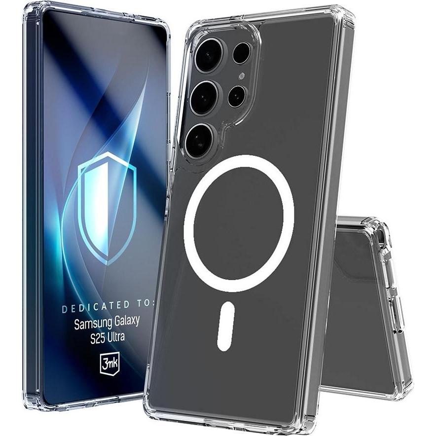 3Mk Trasparente Etui Armor Magcase Do Samsung Galaxy S25 Ultra (Samsung Galaxy S25 Ultra), Cover Smartphone,