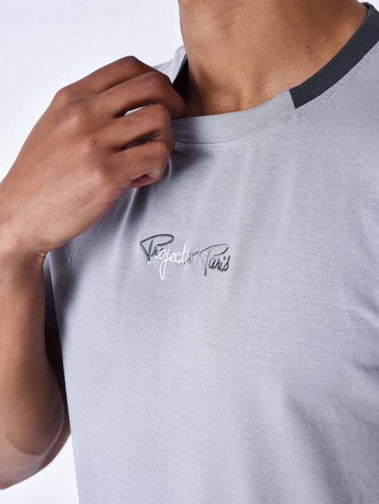 Produktbild Project X Paris t-hirt mit kontratierendem logo-treifen project x pari (S)