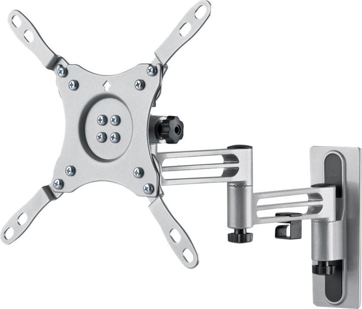 Actual product image Schwaiger TV wall mount 1TFT 3 joints silver (Wall, 43", 30 kg)