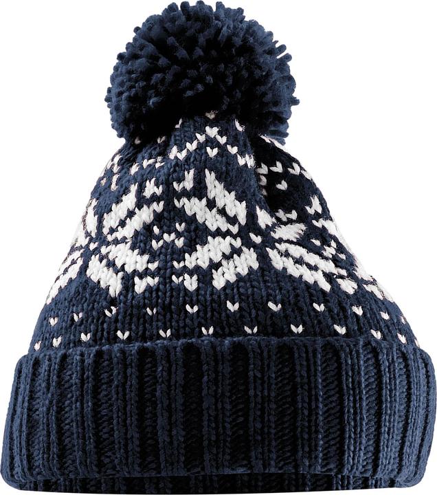 Actual product image Beechfield Fair Isle Snowstar Beanie