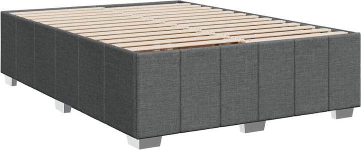 Produktbild vidaXL Bettgestell ohne Matratze Stoff (140 x 190 cm)