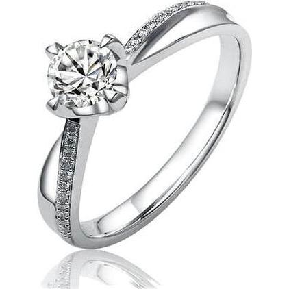 Silvego, Ring, Silver engagement ring SHZR302 - Circuit: 57 mm, (57)