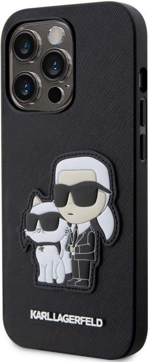 Produktbild Karl Lagerfeld iPhone 14 Pro Max 6.7 Saffiano Karl&Choupette hardcase (Apple iPhone 14 Pro Max)