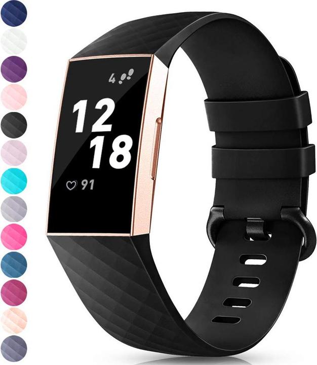 Immagine prodotto PhoneLook Polsino sportivo in silicone taglia L (Gomma / Silicone, 4, Charge 3)