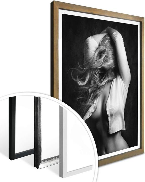 Actual product image Trenddeko Blond hair (60 x 80 cm)