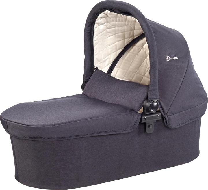 Actual product image BabyGo Style 3in1 - Combi pushchair - Zwart
