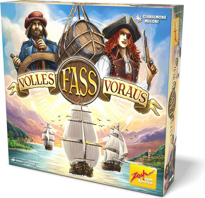 Zoch Full barrel ahead (English, French, German, Italian, 2 - 4 Players)