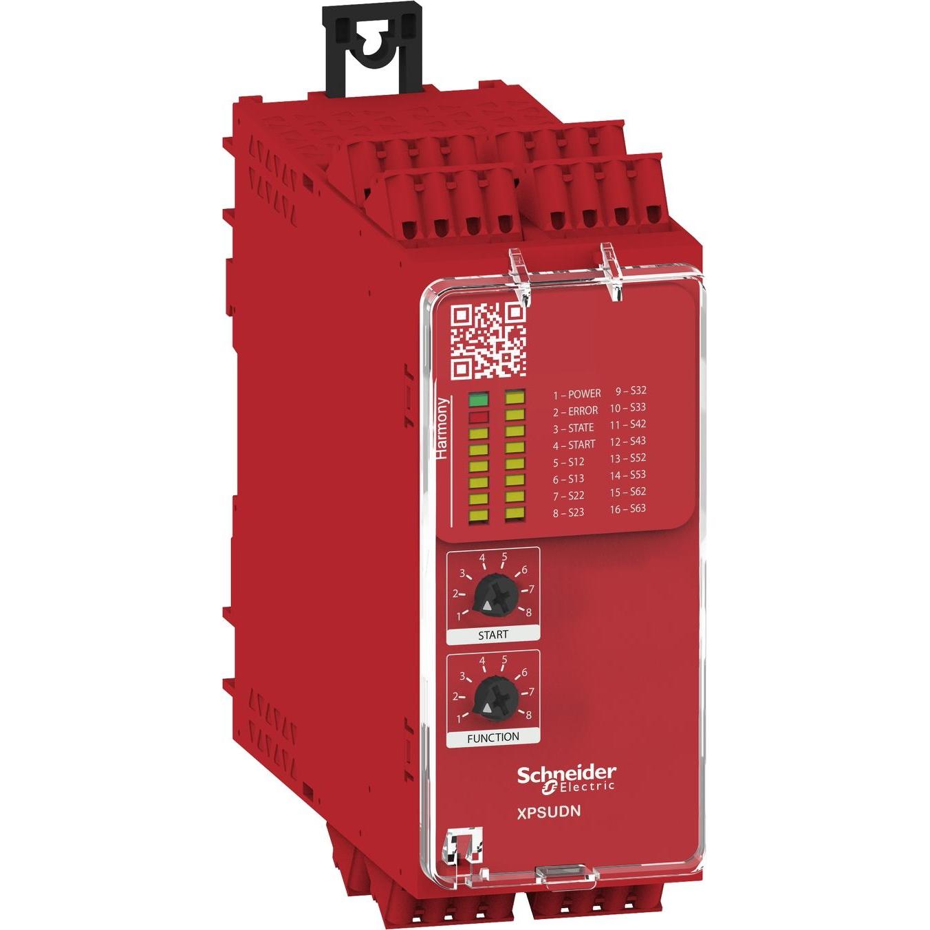 Schneider Electric XPSUDN33AC 8FKT 6K 3S 1Ö1T 48-240V FZ Sicherheitsrelais, Relais