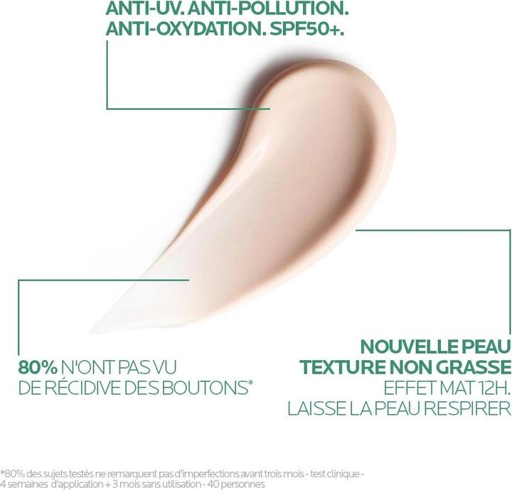 Image du produit La Roche Posay Anthelios Oil Correct Crème spf50+ 50ml (Crème solaire visage, SPF 50+, 50 ml, 94 g)