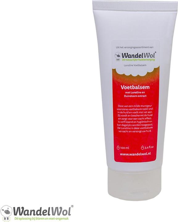 Wandelwol Lanoline Foot Balm - Nourishing Foot Care For Healthy Feet (Fussbad)