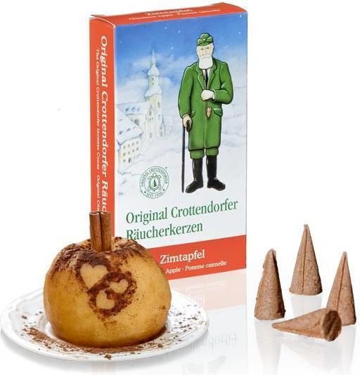 Immagine prodotto Crottendorfer 1013 - Coni d'incenso mela cannella M, 24 pezzi