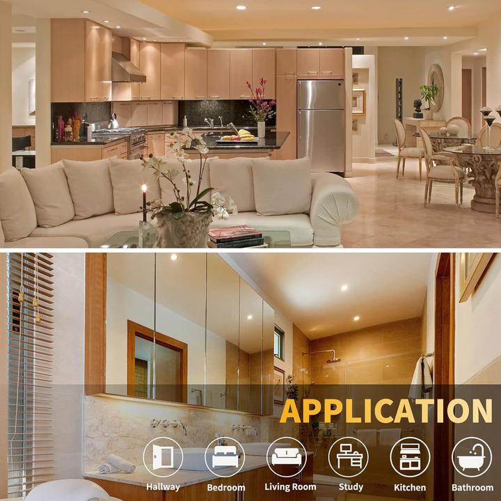 Produktbild Wowatt 10er-Set LED-Einbaustrahler