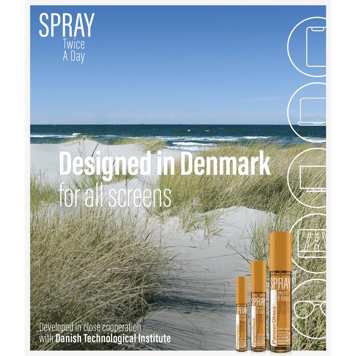 Produktbild PanzerGlass Displayreiniger Spray Twice A Day 8 ml
