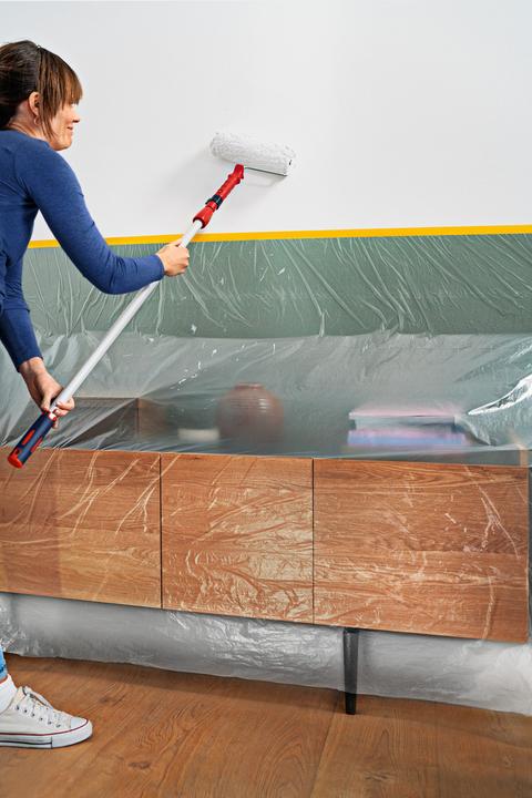 Produktbild tesa EASY COVER Perfect+ Malerfolie Perfect+ Refill Nachfüllrolle (33 m, 1400 mm)