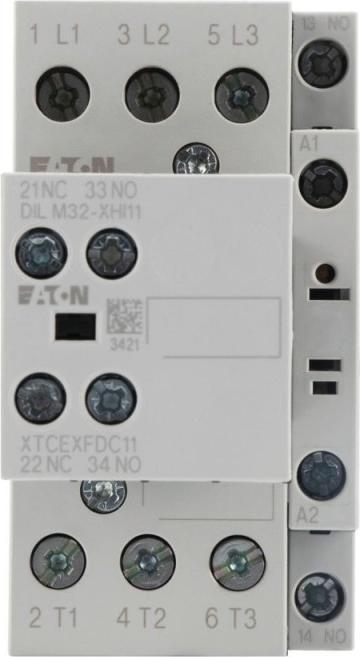 Produktbild Eaton Leistungsschütz 2S1Ö 7.5kW/400V DC DILM17-21 RDC