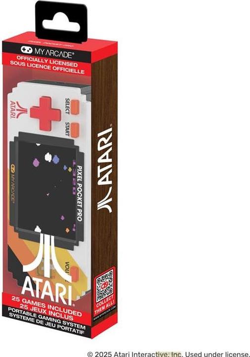 Produktbild MyArcade My Arcade Pixel Pocket Pro Atari Portable Gaming System
