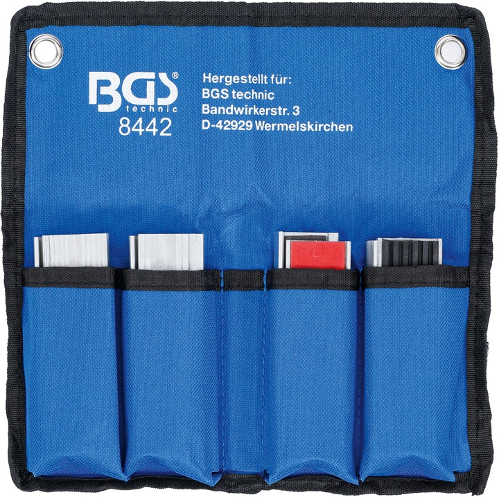 Immagine prodotto BGS Ganasce protettive magnetici per morsa alluminio 100 mm 8 pz.