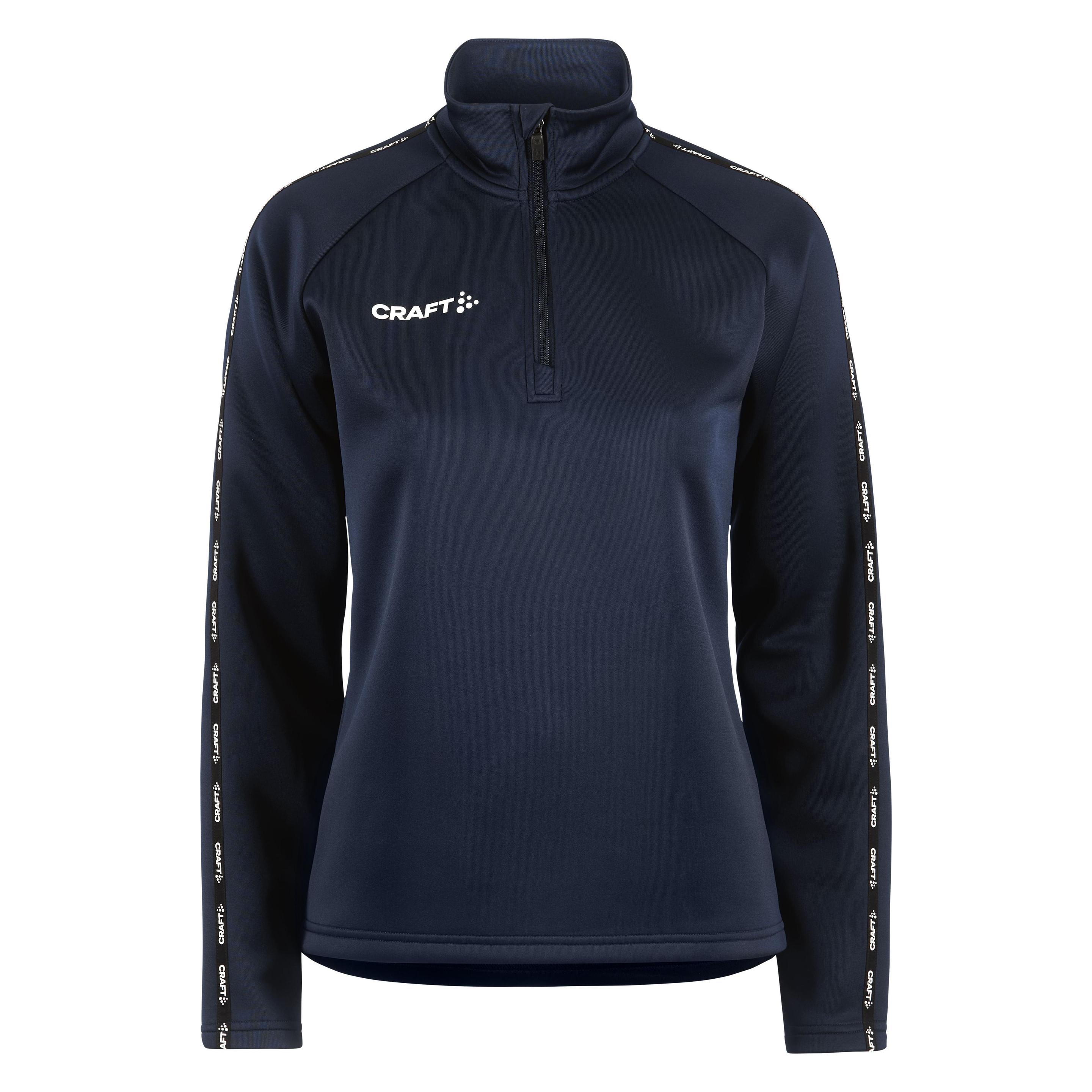 Craft, Damen, Pullover, Squad 2.0 Half Zip W, Blau, (Xl)