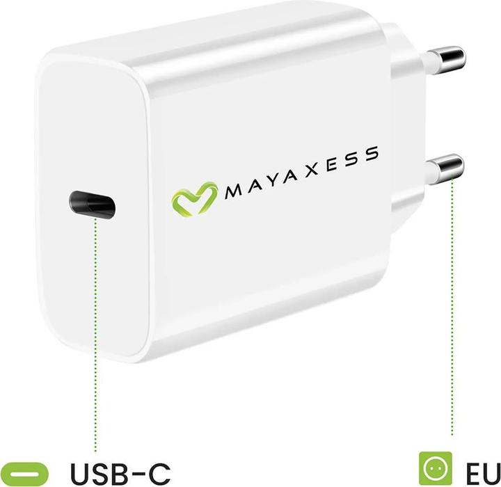 Produktbild Mayaxess Pixel 7 Ladegerät + Kabel (20 W)