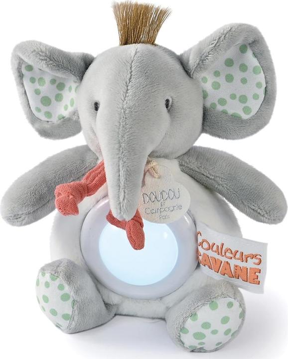 Doudou et Compagnie Night Light Elephant 15cm