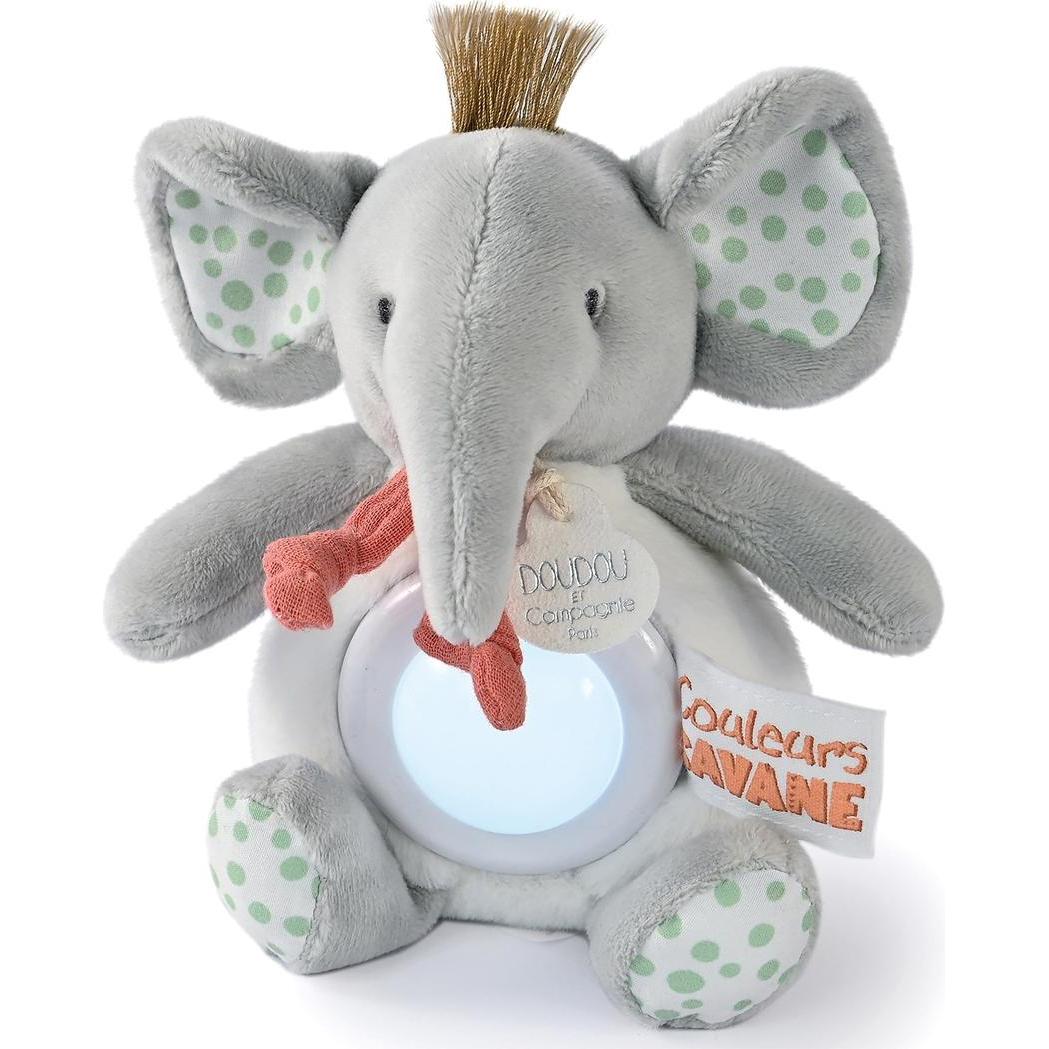 Doudou et Compagnie, Nachtlicht, Nachtlicht Elefant 15cm