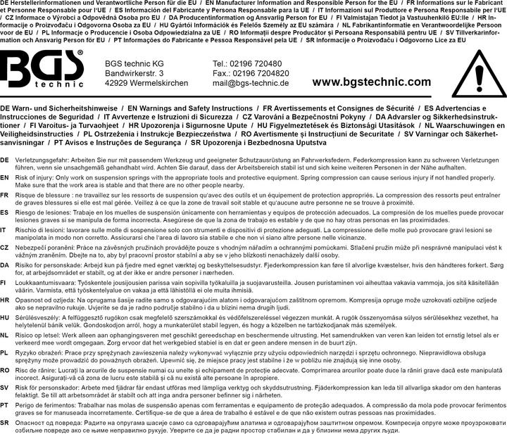 Image du produit BGS Clés de compteur d'amortisseur | pour amortisseur à tenon ovale