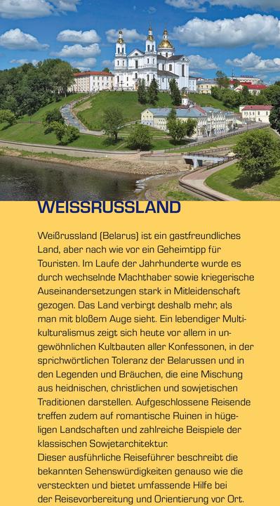 Produktbild Weissrussland (Deutsch, Maryna Rakhlei, 2019)