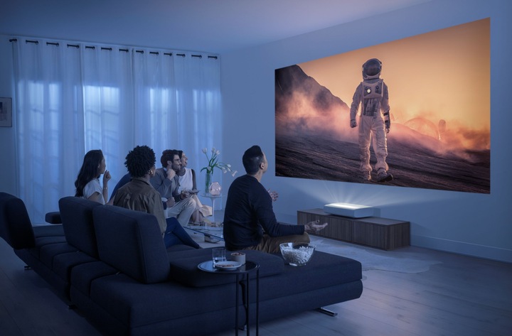 Actual product image Samsung The Premiere LSP7 120 inch (4K, 2200 lm, 0.25:1)