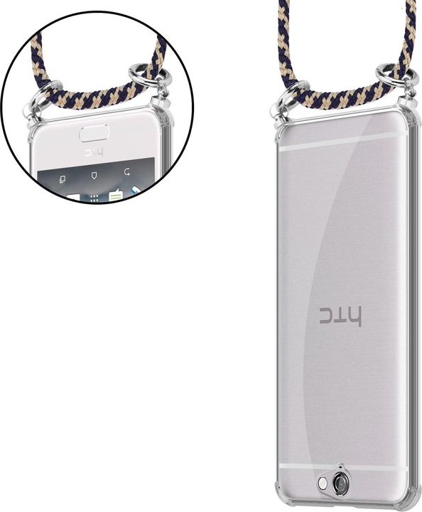 Produktbild Cadorabo TPU Handy Kette SILBER Cover
