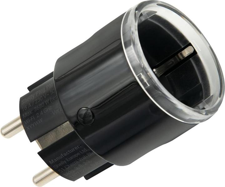 Image du produit Shelly Plug PM Gen3 Black
