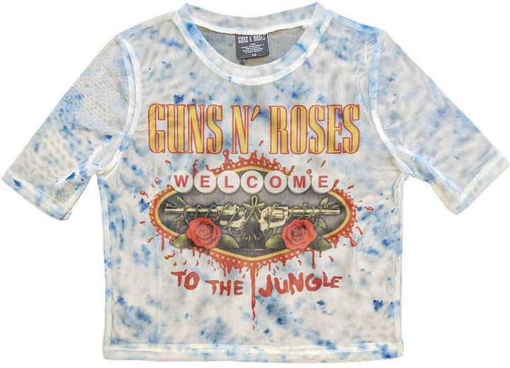 Produktbild Guns N Roses Welcome To The Jungle LV Crop Top (Girlie) (M)