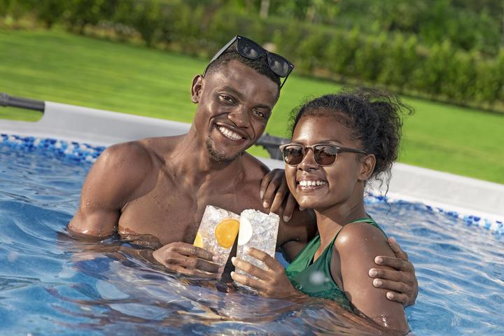 Actual product image Bestway Steel Pro Max twin pool set rond 366 x 100 cm (366 x 100 cm)