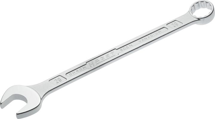 Image du produit HAZET Clé mixte 600N-29 ∙ Profil Traction à 12 pans extérieurs ∙ 29 mm (29 mm)