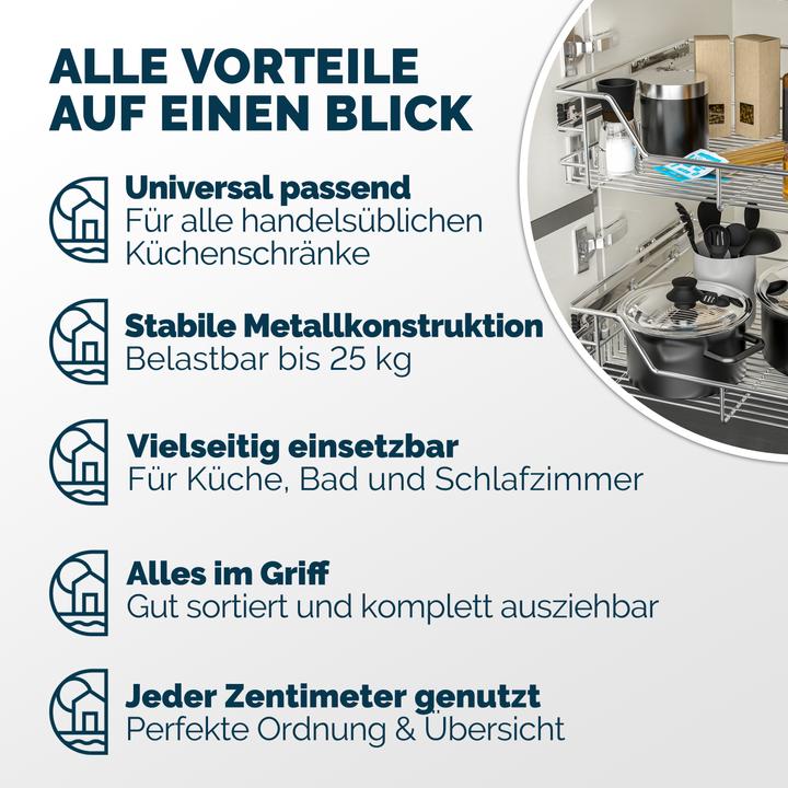 Image du produit Deuba Teleskopschublade