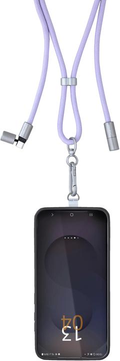 Actual product image Intenso Handykette als Lade- + Datenkabel USB-C bis 1,65m lila (1.65 m, USB 2.0, 60 W)