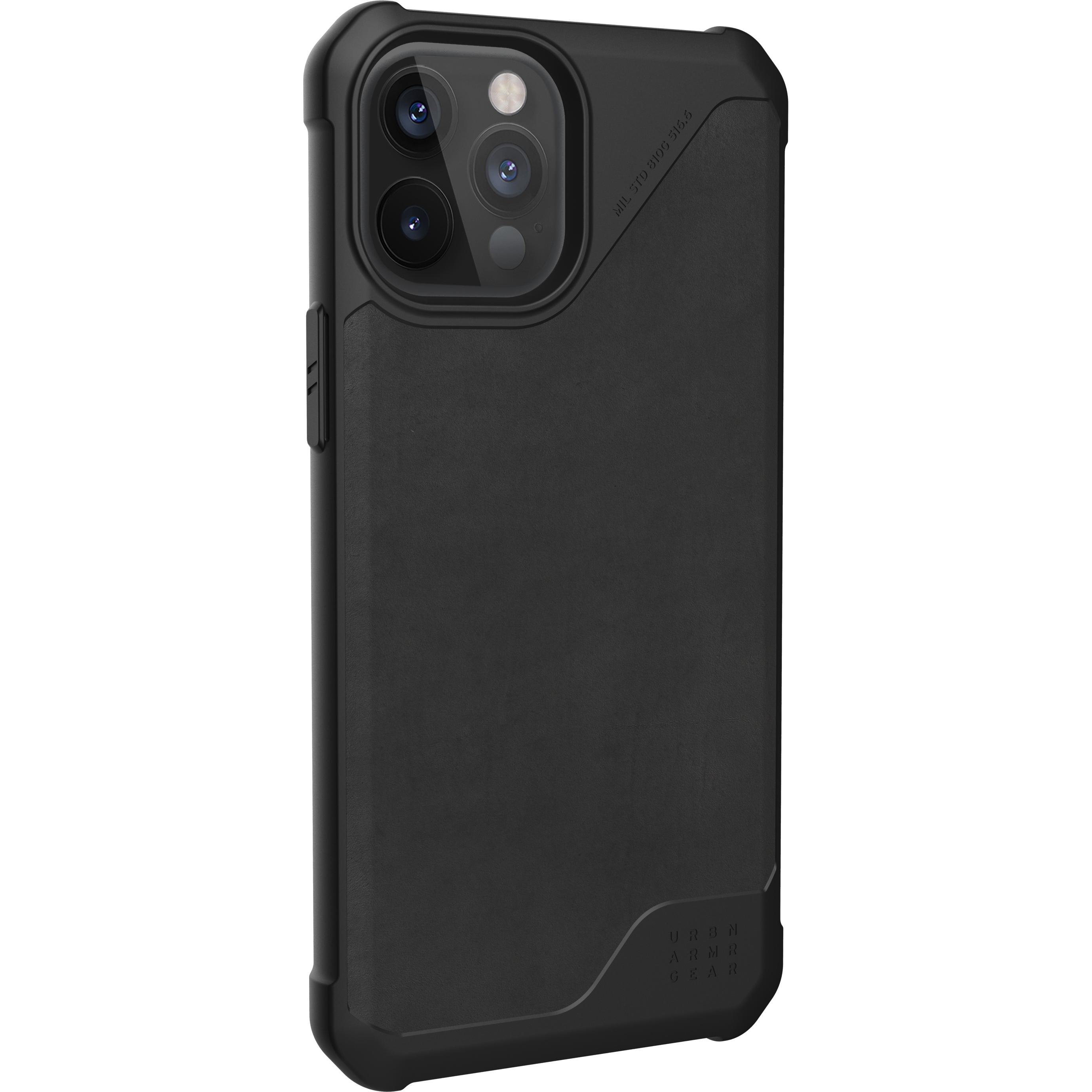 UAG Metropolis LT Case (Apple iPhone 12 Pro Max), Smartphone Hülle, Schwarz