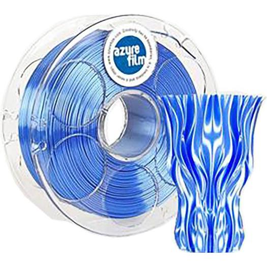 Thumbnail - AzureFilm Silk Ocean Blue 1,75mm 1kg 3D Filament (PLA, 1.75 mm, 1000 g, Blau), 3D Filament, Blau
