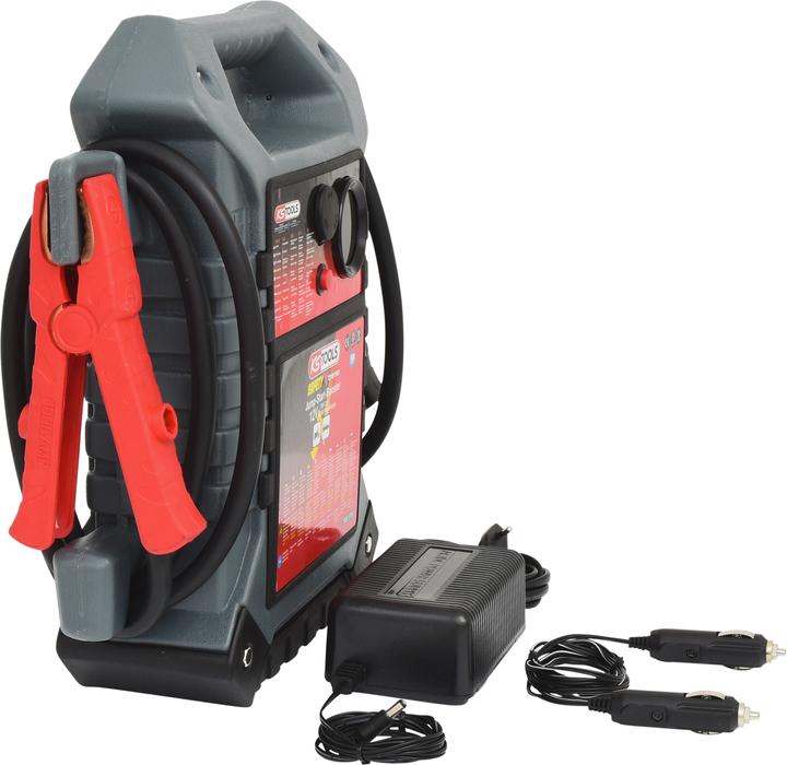 Actual product image KS Tools 12 V Batterie-Booster, mobiles Starthilfegerät 700 A (2200 A, 22000 mAh)