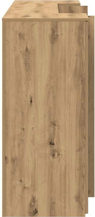 Produktbild vidaXL Empfangstheke Artisan-Eiche 180x50x103,5 cm Holzwerkstoff (50 x 180 x 103.50 cm)