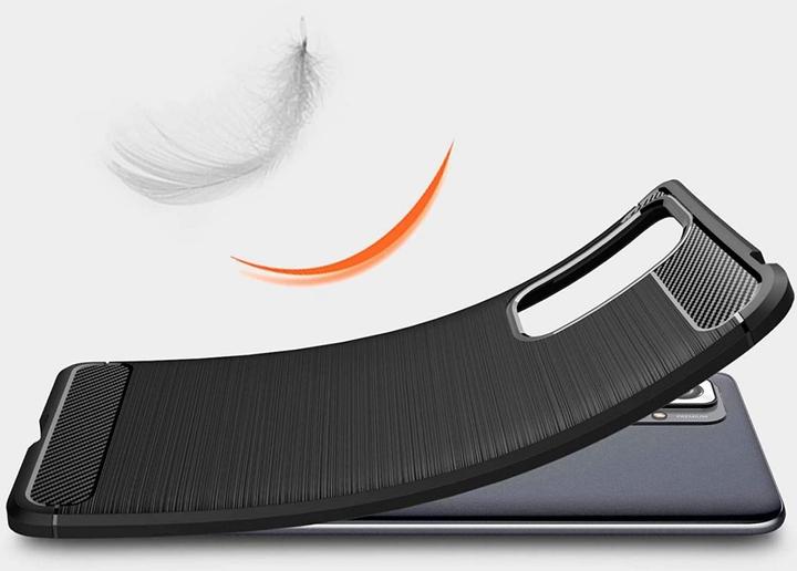 Produktbild Screenguard Xiaomi Redmi Note 10 Pro Hülle Carbon Brushed Soft TPU (Xiaomi Redmi Note 10 Pro)