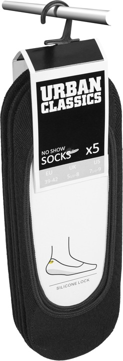 Image du produit Urban Classics Invisible Socks 5-Pack (Pack de 5, 47 - 50)
