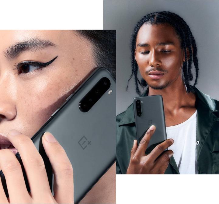 Produktbild OnePlus Nord (12GB) (256 GB, Grey Ash, 6.44", Dual SIM, 48 Mpx, 5G)