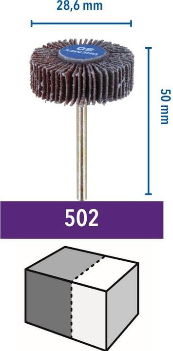 Immagine prodotto Dremel Ventola di rettifica 504 (80)