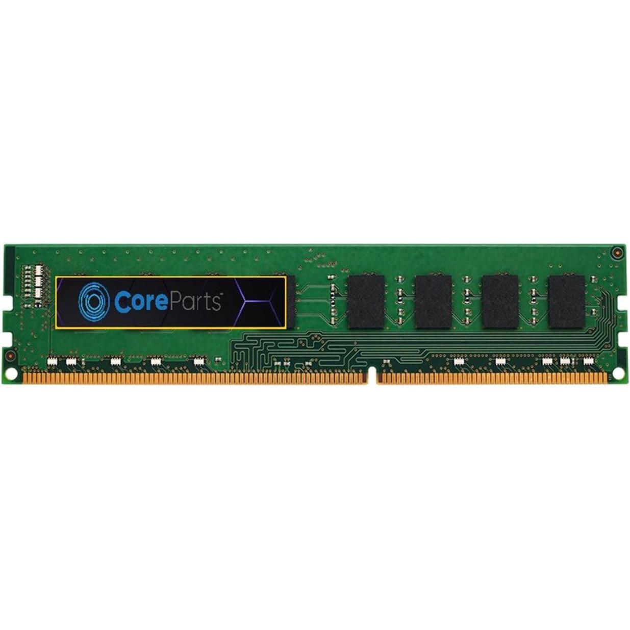 CoreParts MMST-240-DDR3-10600-256X8 (1 x 4GB), RAM Modellspezifisch, Grün